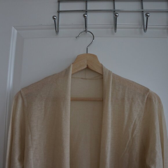 Wool blend open cardigan - Picture 2 of 5